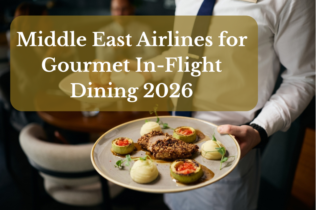 Middle East Airlines for Gourmet In-Flight Dining 2026