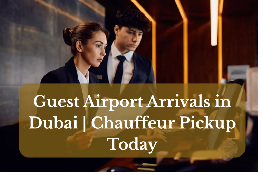 From Hotel Concierge to Car: Guest Airport Arrivals